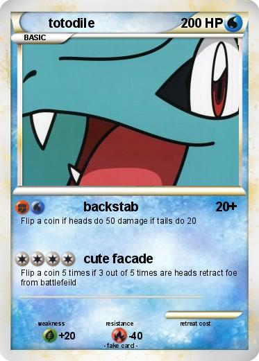 Pokemon totodile