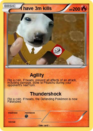 Pokemon I have 3m kills