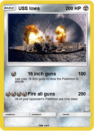 Pokemon USS Iowa