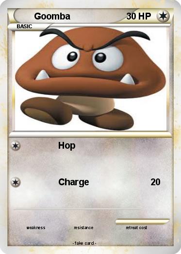 Pokemon Goomba