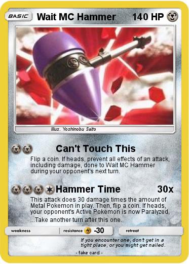 Pokemon Wait MC Hammer