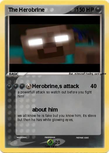 Pokemon The Herobrine