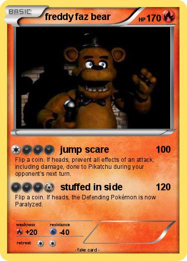 Pokemon freddy faz bear