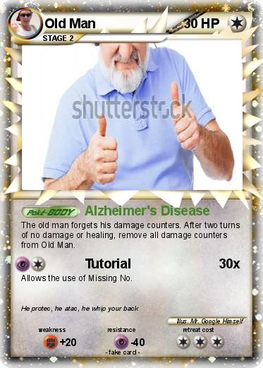 Pokemon Old Man