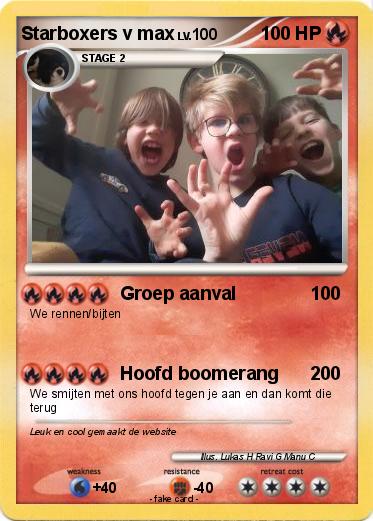 Pokemon Starboxers v max