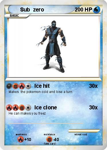 Pokemon Sub  zero