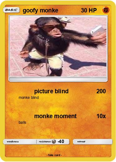Pokemon goofy monke