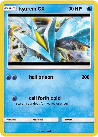 Pokemon kyurem GX