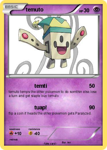 Pokemon temuto