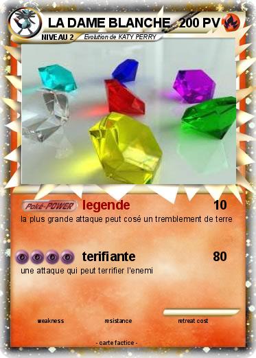 Pokemon LA DAME BLANCHE