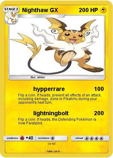 Pokemon Nighthaw GX