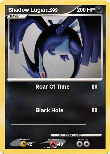 Pokemon Shadow Lugia
