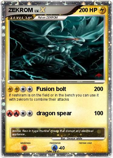 Pokemon ZEKROM