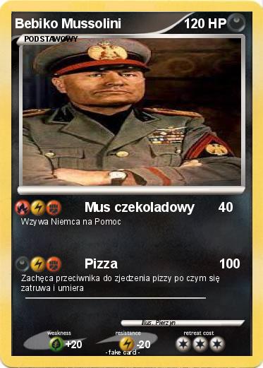 Pokemon Bebiko Mussolini
