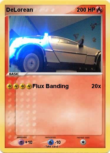 Pokemon DeLorean