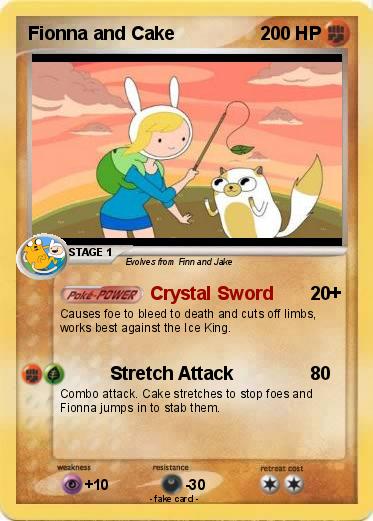 Pokemon Fionna and Cake