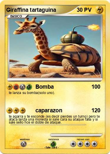 Pokemon Giraffina tartaguina