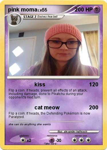 Pokemon pink moma
