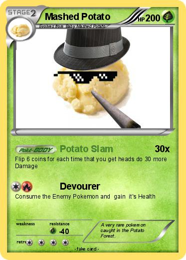 Pokemon Mashed Potato