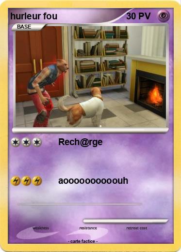 Pokemon hurleur fou