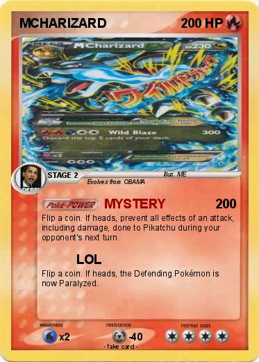 Pokemon MCHARIZARD
