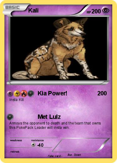 Pokemon Kali