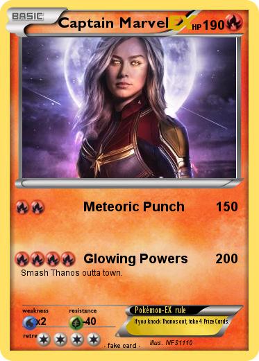 Pokemon Captain Marvel