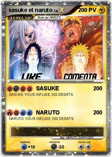 Pokemon sasuke et naruto