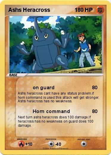 Pokemon Ashs Heracross                1