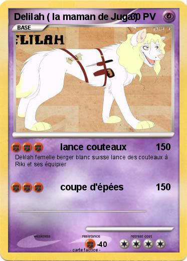 Pokemon Delilah ( la maman de Juga )
