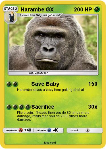 Pokemon Harambe GX