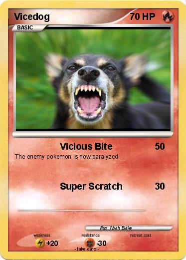 Pokemon Vicedog