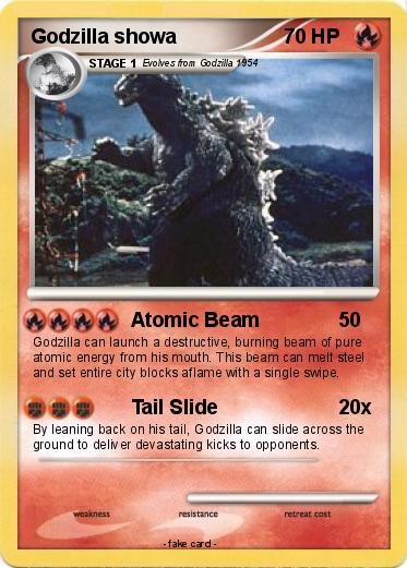Pokemon Godzilla showa