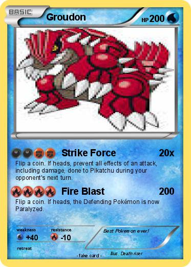 Pokemon Groudon