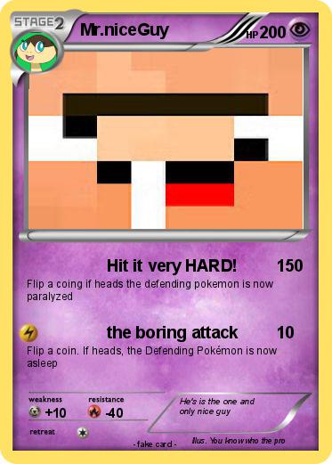 Pokemon Mr.niceGuy