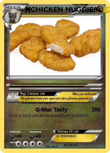 Pokemon CHICKEN NUGGIES!!!
