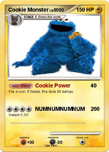 Pokemon Cookie Monster