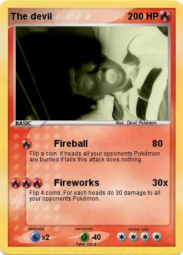 Pokemon The devil