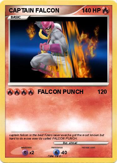 Pokemon CAPTAIN FALCON