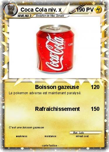 Pokemon Coca Cola niv. x