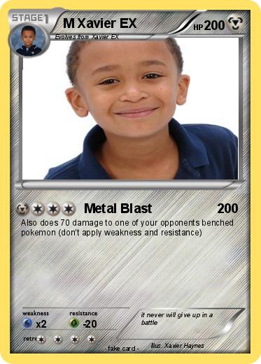 Pokemon M Xavier EX