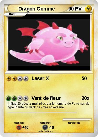 Pokemon Dragon Gomme