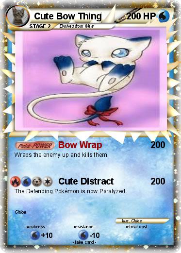 Pokemon Cute Bow Thing
