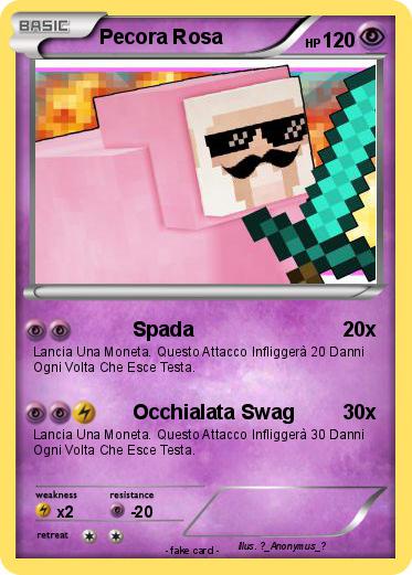 Pokemon Pecora Rosa