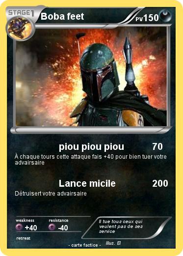 Pokemon Boba feet