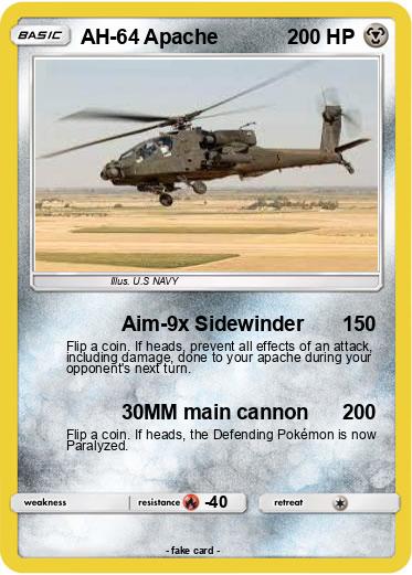 Pokemon AH-64 Apache