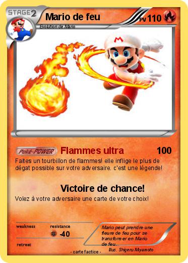 Pokemon Mario de feu