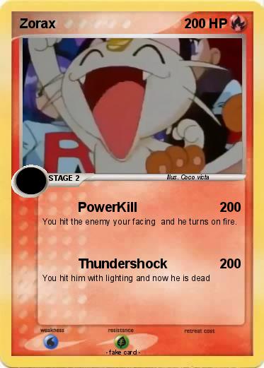 Pokemon Zorax