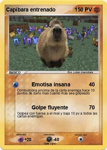 Pokemon Capibara entrenado