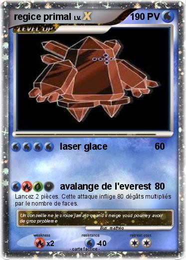 Pokemon regice primal